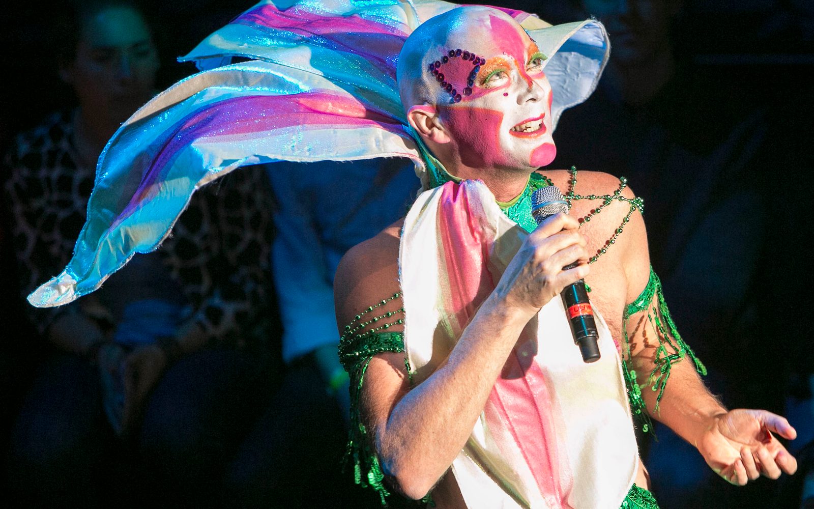 Taylor Mac as the Lily.